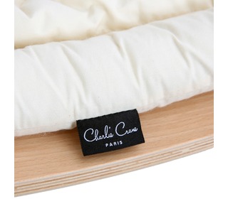 Baby Rocker LEVO with Organic White cushion - Charlie Crane