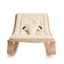 Baby Rocker LEVO with Organic White cushion - Charlie Crane