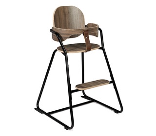 Walnut Baby Set for TIBU Chair ‘Black Edition’ - Charlie Crane