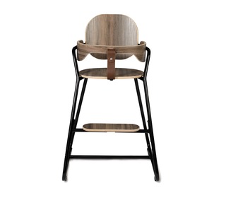 Walnut Baby Set for TIBU Chair ‘Black Edition’ - Charlie Crane