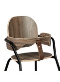 Walnut Baby Set for TIBU Chair ‘Black Edition’