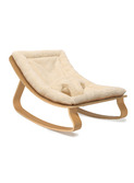 Baby Rocker LEVO with Fur Milk cushion