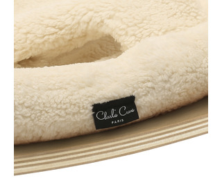 Baby Rocker LEVO with Fur Milk cushion - Charlie Crane