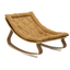 Baby Rocker LEVO in Walnut with Camel cushion - Charlie Crane