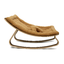 Baby Rocker LEVO in Walnut with Camel cushion - Charlie Crane