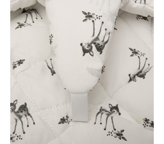 Baby Rocker LEVO with Rose in April Fawn Cushion - Charlie Crane