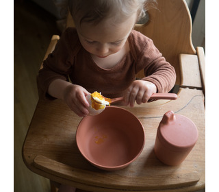 Baby's dinnerware set - brick - Cink