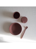 Baby's dinnerware set - beet