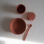 Baby's dinnerware set - brick - Cink