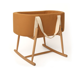 KUKO Moses Basket - camel - Charlie Crane