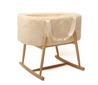 KUKO Moses Basket - fur milk - Charlie Crane