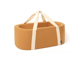 KUKO Moses Basket - camel - Charlie Crane