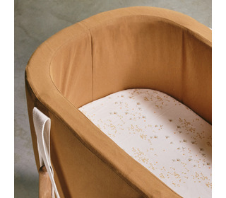 KUKO Moses Basket - camel - Charlie Crane