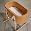 KUKO Moses Basket - camel - Charlie Crane