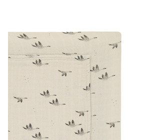 NOGA changing mat cover & 2 diapers - Goose Rose in April - Charlie Crane