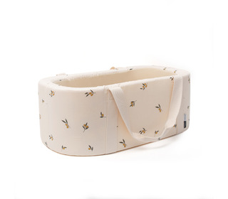 KUKO Moses Basket - Organic Zoo - Charlie Crane KUKO Moses Basket - Organic Zoo - Charlie Crane