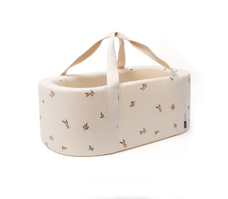 KUKO Moses Basket - Organic Zoo - Charlie Crane KUKO Moses Basket - Organic Zoo - Charlie Crane