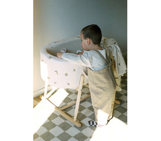 KUKO Moses Basket - Organic Zoo - Charlie Crane KUKO Moses Basket - Organic Zoo - Charlie Crane