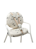 TIBU highchair cushions - Goose Rose in April
