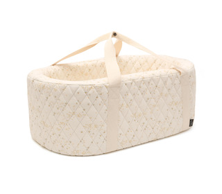 KUKO Moses Basket - pia quilted - Charlie Crane