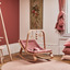 Baby Rocker LEVO with Bois de Rose cushion - Charlie Crane