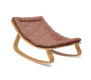 Baby Rocker LEVO with Bois de Rose cushion - Charlie Crane