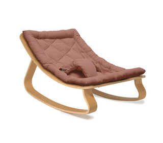 Baby Rocker LEVO with Bois de Rose cushion - Charlie Crane