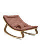 Baby Rocker LEVO in Walnut with Bois de Rose cushion