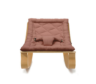 Baby Rocker LEVO with Bois de Rose cushion - Charlie Crane