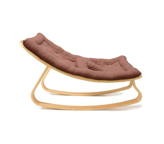 Baby Rocker LEVO with Bois de Rose cushion - Charlie Crane