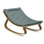 Baby Rocker LEVO in Walnut with Orage cushion - Charlie Crane