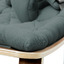 Baby Rocker LEVO in Walnut with Orage cushion - Charlie Crane