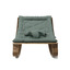 Baby Rocker LEVO in Walnut with Orage cushion - Charlie Crane