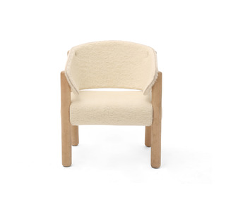 Saba chair - fur - Charlie Crane