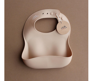 Silicone bib - rye - Cink