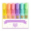 6 mini pastel highlighters - Djeco