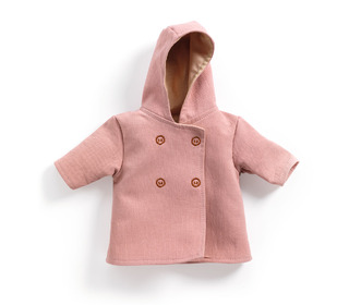 Doll coat with hood - Djeco