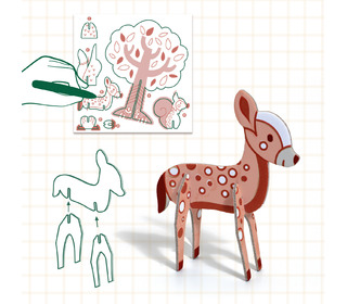 DIY animal kit - farm - Djeco