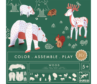 DIY animal kit - forest - Djeco