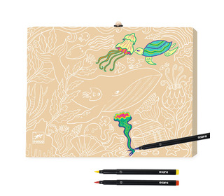 Color boxes - my first brush pens - Djeco