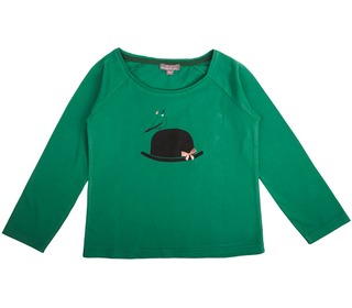 T-shirt - Vert Chapeau │Emile et Ida