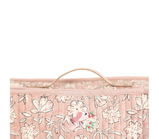 Valise grand format - floral rose - Emile et Ida