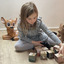 Kubuspuzzel 9 stuks - bos - Egmont Toys