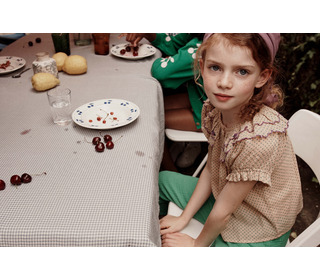 Blouse - pois vert - Emile et Ida
