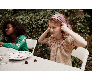 Blouse - pois vert - Emile et Ida