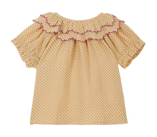 Blouse - pois vert - Emile et Ida