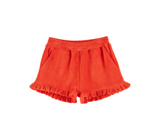 Short volant eponge - coquelicot - Emile et Ida