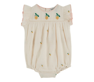 Combibloomer brodé - citrons crème - Emile et Ida