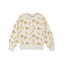 Sweat eponge imprime - banane crème - Emile et Ida