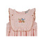 Robe brodé - fleurs rose macaron - Emile et Ida